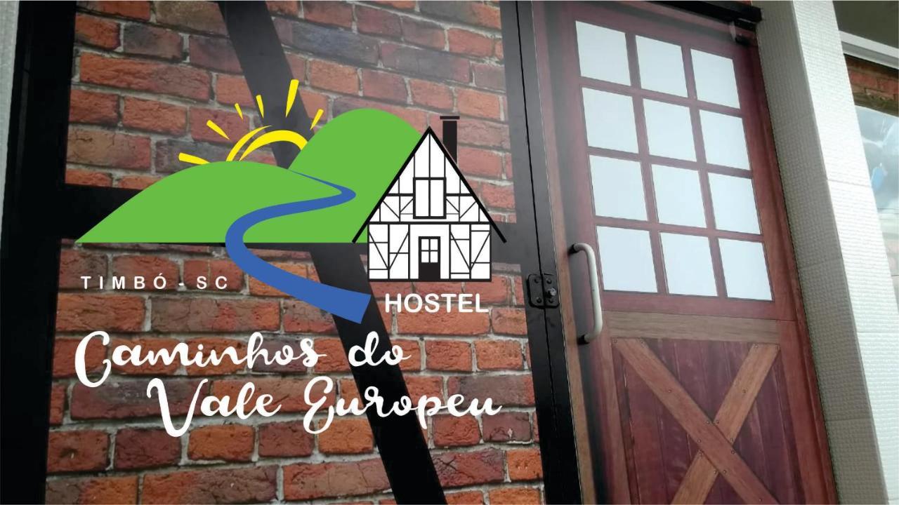 Caminhos Do Vale Europeu Hostel Timbó Kültér fotó